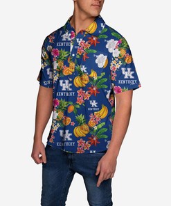 Kentucky Wildcats Fruit Flair Short Sleeve Polo