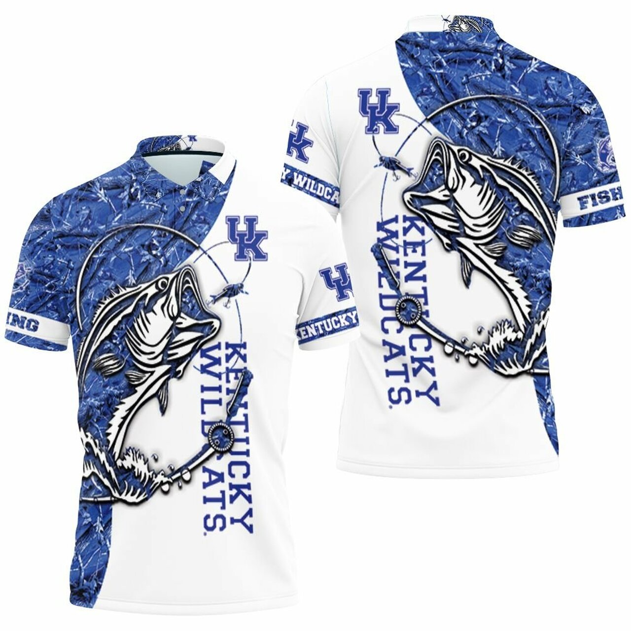 Kentucky Wildcats Ncaa For Wildcats Fan Fishing Lover 3D T Shirt Hoodie Sweater Jersey Polo Shirt