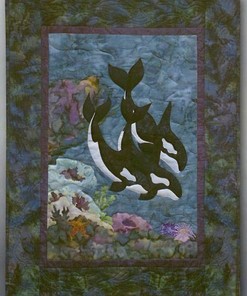 Killer Whale Personalized Quilt Bedding Set - Great for Bedroom Decor and Family Gifts