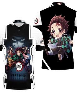 Kimetsu No Yaiba Anime Tanjiro Kamado Polo Shirt