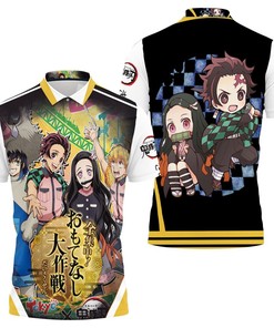 Kimetsu No Yaiba Festival Costume Polo Shirt