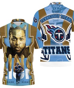 King Derrick Henry 22 Tennessee Titans Super Bowl 2021 Afc South Division Champions 3D Polo Shirt