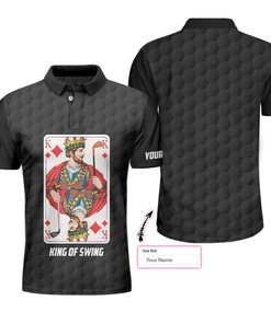 King Of Swing Golf Polo Shirt