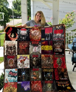 Kreator Albums Cover Personalized Quilt Bedding Set for Home Decoration and Gifts for Fans