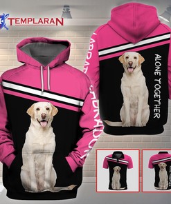 Labrador Alone Together 3D Full Printing Hoodie And Polo Shirt
