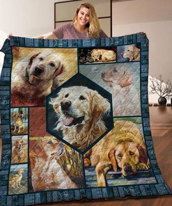 Labrador Quilt Bedding Set Bedroom Decor for Dog Lovers