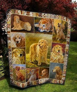 Labrador Retriever Personalized Go To Me Quilt Bedding Set for Bedroom Decor and Great Gifts for the Family