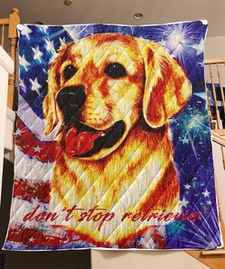 Labrador Retriever Quilt Bedding Set, Great for Bedroom Decoration and Family Gifts