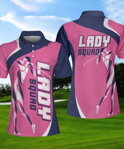 Lady Squad Golf Girl Polo Shirt For Women