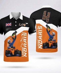 Lando Norris F1 driver polo shirt