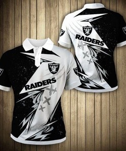 Las Vegas Raiders Graffiti Polo Shirt