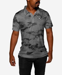 Las Vegas Raiders Printed Camo Polo