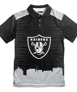Las Vegas Raiders Thematic Polyester Polo Shirt 3D All Over Print Shirt3798