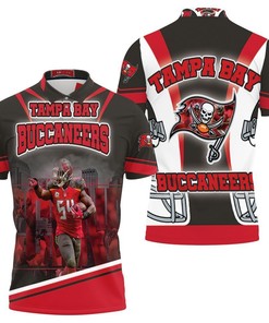 Lavonte David 54 Super Bowl 2021 Nfc South Division Champions 3D Polo Shirt