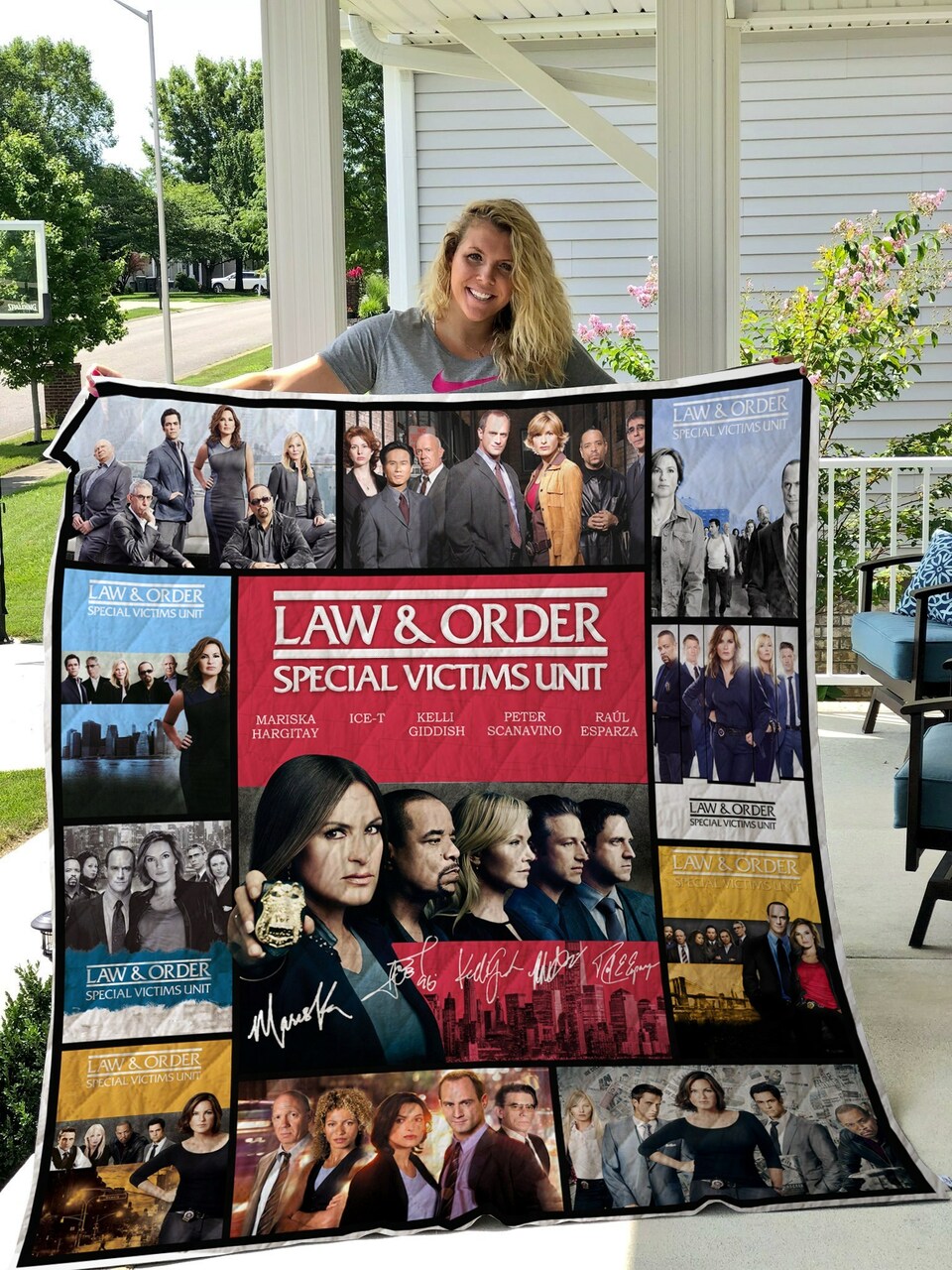Law & Order: Special Victims Unit Custom Quilt Bedding Set for Fans, Family Gifts