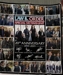 Law & Order Special Victims Unit Quilt Bedding Set Great for Bedroom Decor and Family Gifts