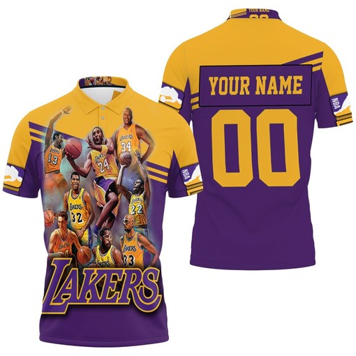 Legend Of Los Angeles Lakers Western Conference Nba Personalized Polo Shirt