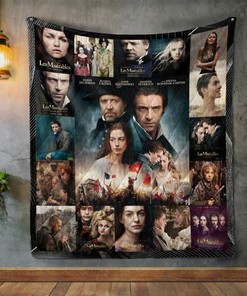 Les Misrables 2 Quilt Bedding Set Blanket for Personalized Home Decor and Family Gifts