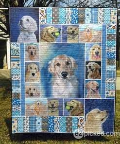 Life of Goldens Personalized Quilt Bedding Set for Home Decoration and Family Gifts