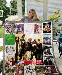 Limp Bizkit Album Cover Quilt Bedding Set - Great for Bedroom Decoration and Gifts for Fans