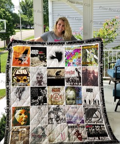 Linkin Park Poster Quilt Bedding Set - Suitable for Home Decoration and Gifts for Fans
