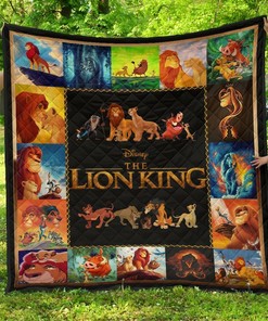Lion King Personalized Quilt Bedding Set Blanket for Home Decoration and Gifts for Fans