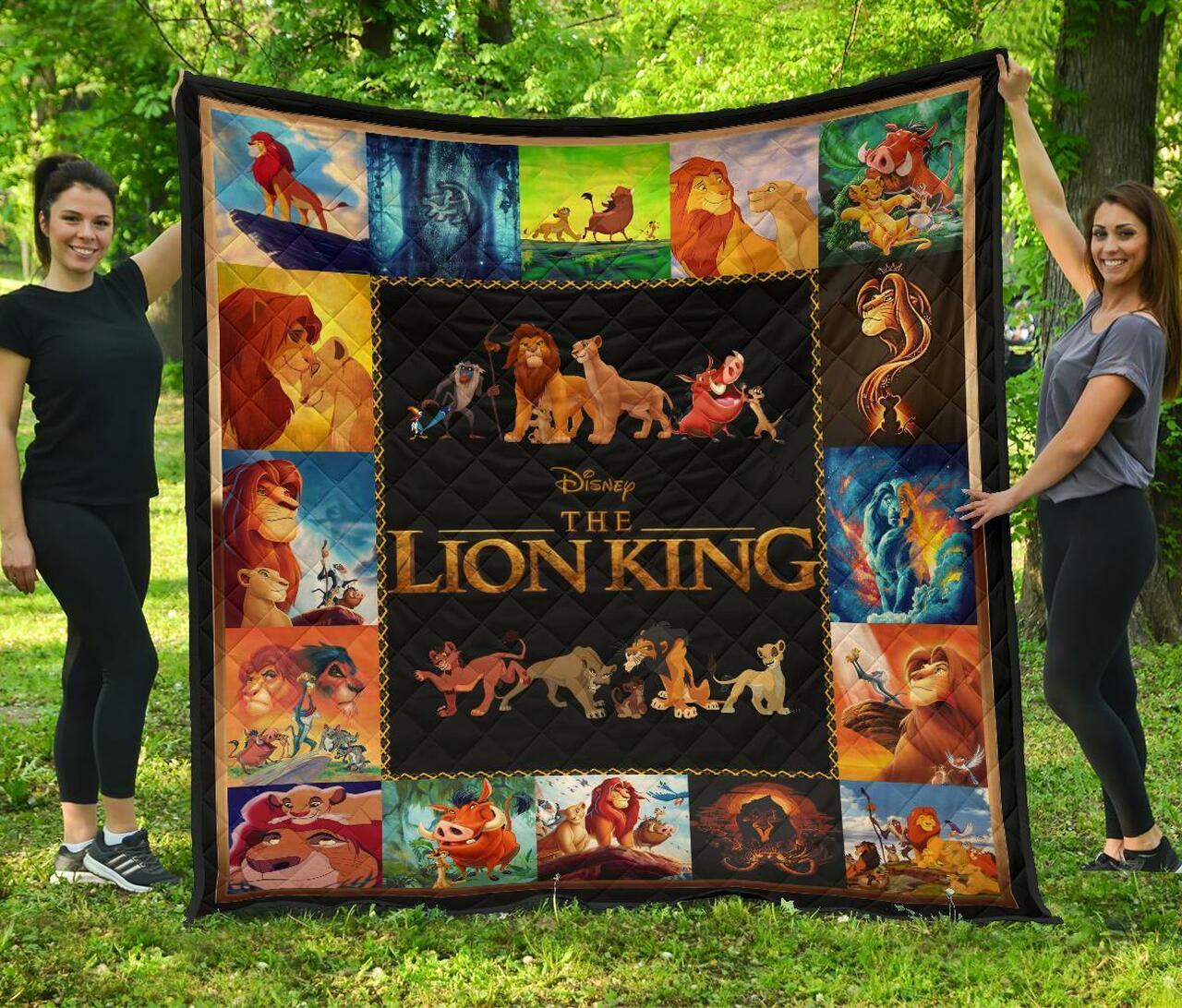 Lion King Personalized Quilt Bedding Set Blanket for Home Decoration and Gifts for Fans