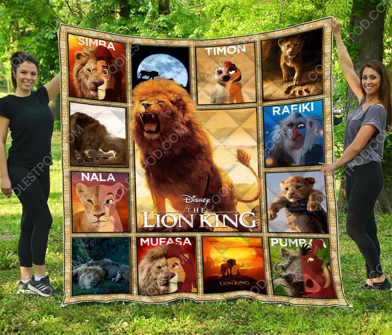 Lion King Vr5 Quilt Bedding Set - Great Gifts for Fans and Bedroom Decor