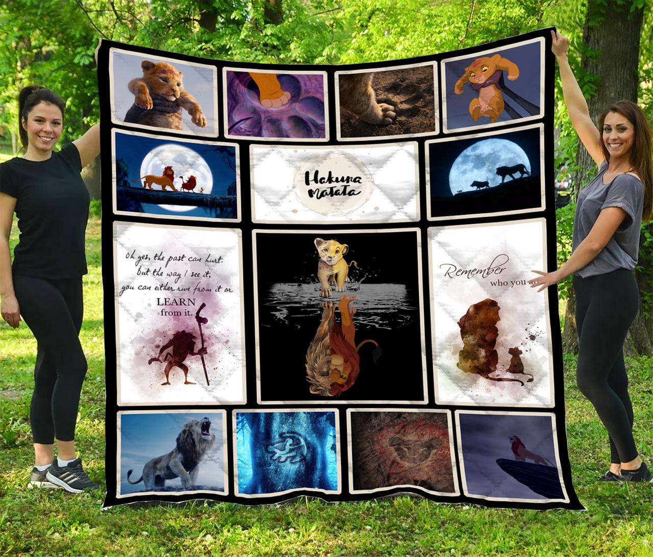 Lion King Vr6 Personalized Quilt Bedding Set - Gifts for Family and Bedroom Decor