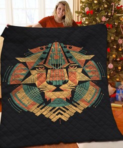 Lion Quilt Bedding Set Home Decor, Gifts for Family