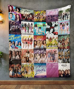 Little Mix Album Cover Quilt Blanket Bedding Set - Suitable for Home Decoration and Gifts for Fans