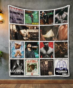 Ll Cool J Album Covers Quilt Bedding Set Blanket Bedroom Decor, Gifts for Family
