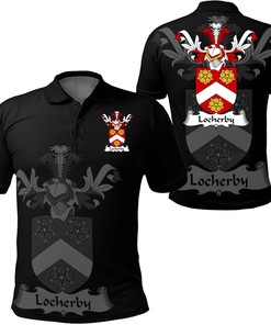 Locherby Family Crest Polo Shirt - Golf Shirt