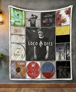 Loco Dice Album Covers Quilt Bedding Set Blanket Bedroom Decor, Gifts for Family