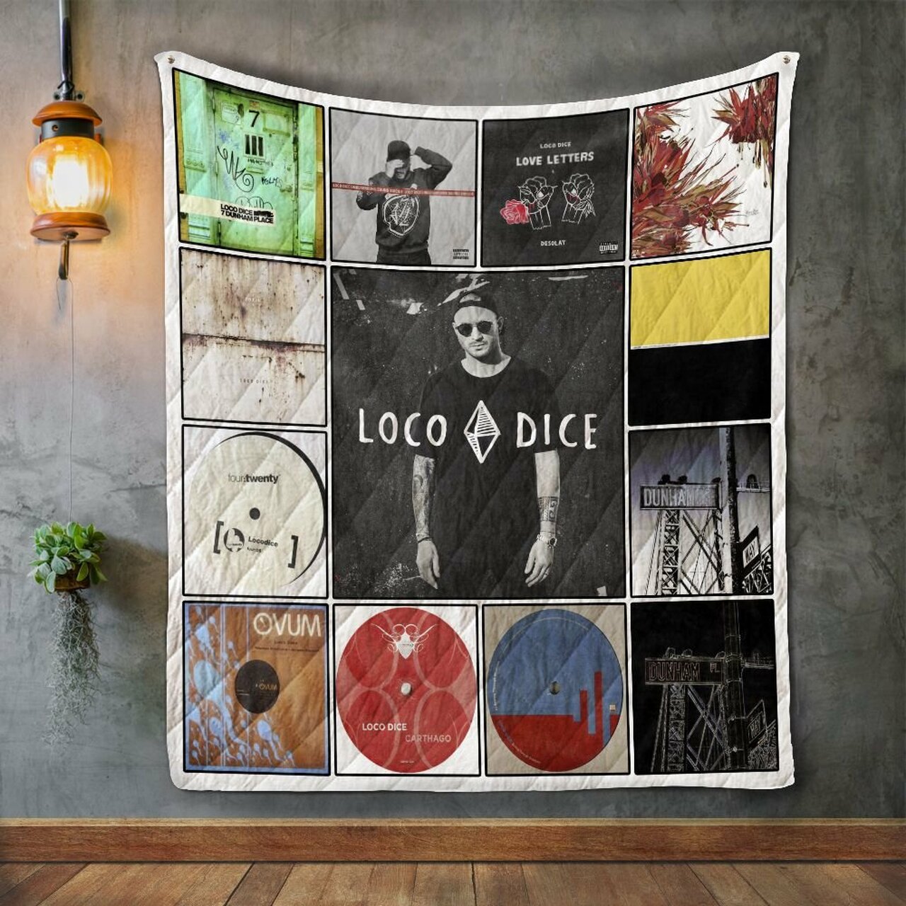 Loco Dice Album Covers Quilt Bedding Set Blanket Bedroom Decor, Gifts for Family