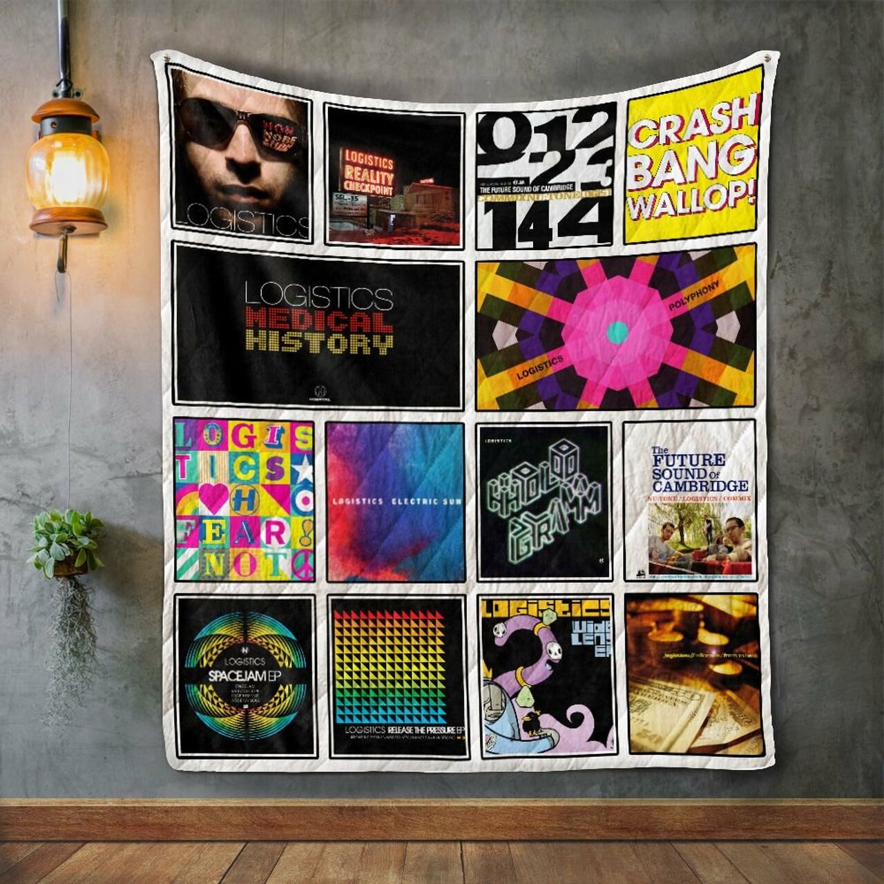 Logistics Album Covers Quilt Bedding Set Blanket Bedroom Decor, Gifts for Family