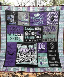 Look Like A Beauty Spike Like A Beast Pkt240630 Quilt Bedding Set Blanket