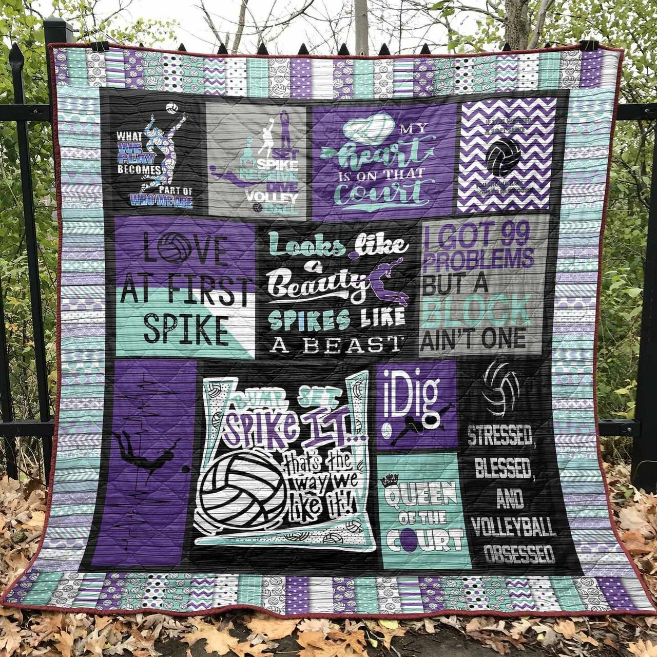 Look Like A Beauty Spike Like A Beast Pkt240630 Quilt Bedding Set Blanket