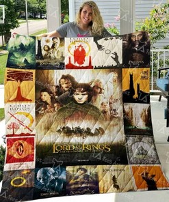Lord Of The Rings Personalized Quilt Blanket Bedding Set for Home Decoration and Gifts for Family