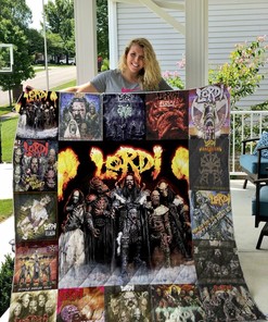 Lordi Personalized Quilt Bedding Set Blanket for Home Decoration and Family Gift Ideas