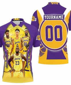Los Angeles Lakers Player Western Conference Polo Shirt