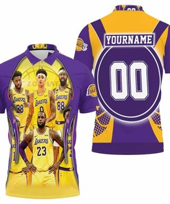 Los Angeles Lakers Western Conference Thank You Fans Polo Shirt