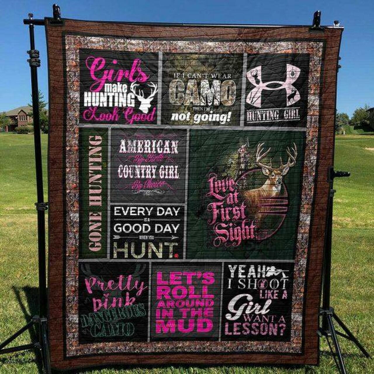 Love At First Sight Personalized Quilt Blanket Bedding Set for Home Decoration and Family Gifts