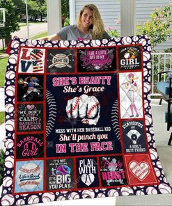 Love Baseball Blanket 3D Printing Quilt Bedding Set - Perfect for Home Decoration and Family Gifts