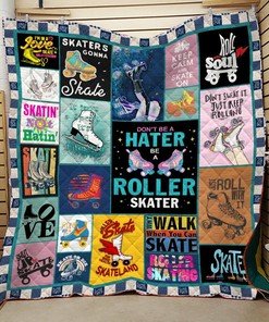 Love Skate Blanket 3D Printing Quilt Bedding Set Bedroom Decor, Gifts for Family