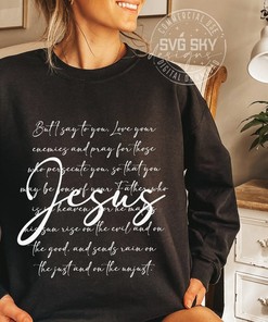 Love Your Enemies Faith-Inspired Christian T-Shirt with Bible Quote
