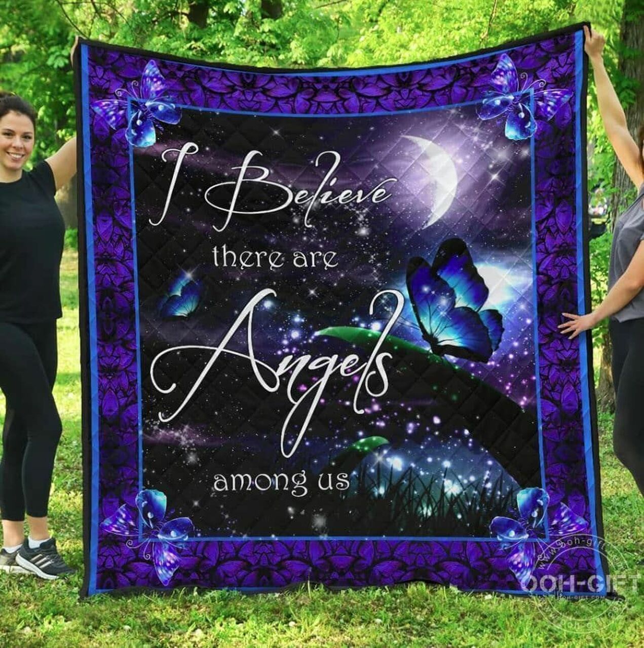 Lovely Butterfly Quilt Blanket Set for Cozy Home Decoration and Picnic Adventures - Family Gifts