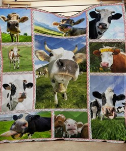 Lovely Cows Awesome Quilt Bedding Set - Personalized Bedroom Decor for Home Decoration and Family Gifts