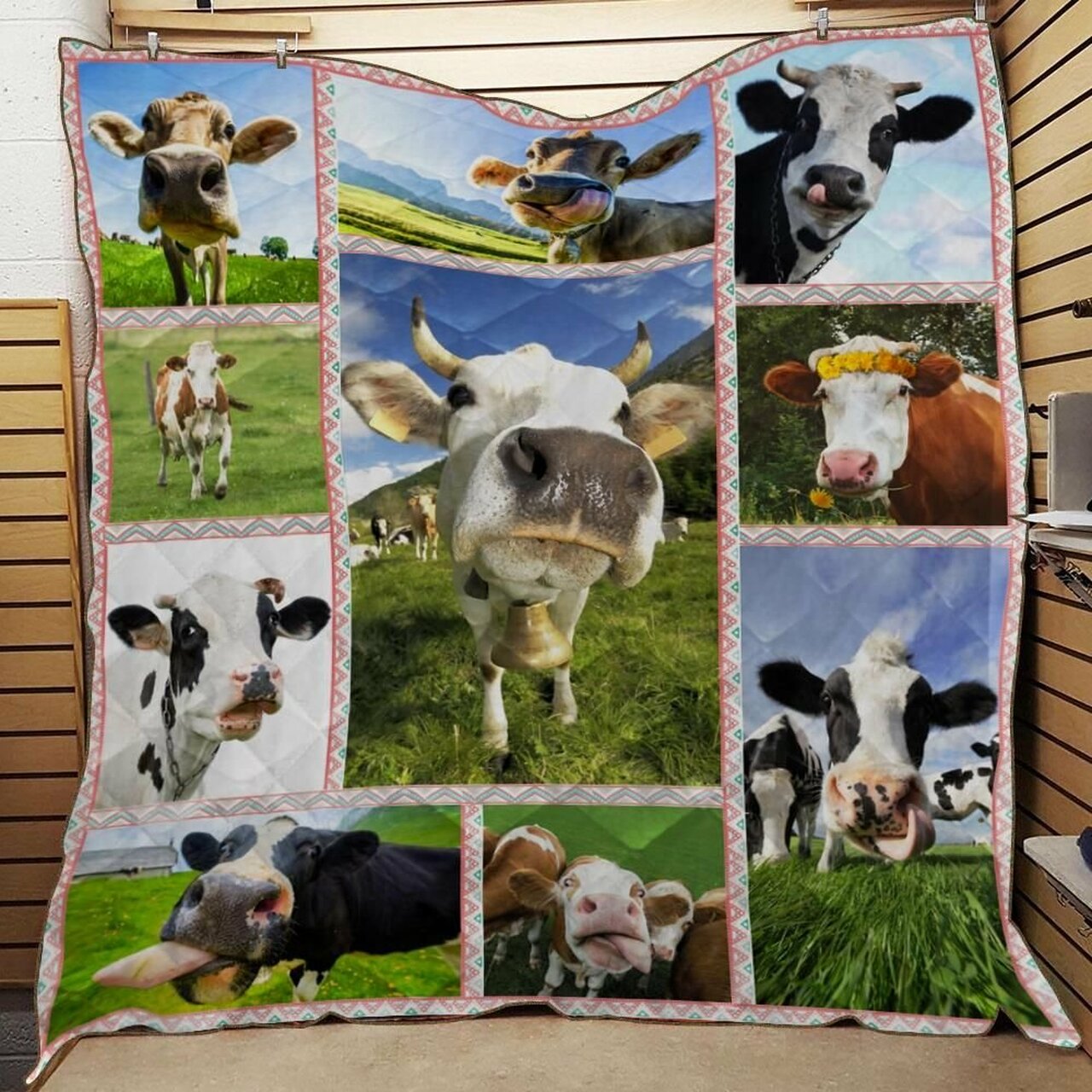Lovely Cows Awesome Quilt Bedding Set - Personalized Bedroom Decor for Home Decoration and Family Gifts