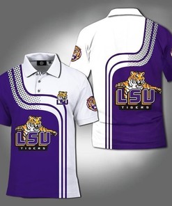 Lsu Tigers 3D Polo Shirt